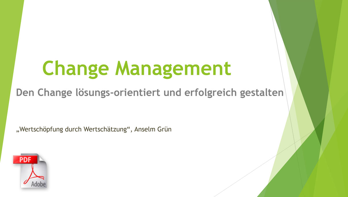 Bettina Wagner - Coaching Seminar - Change Management